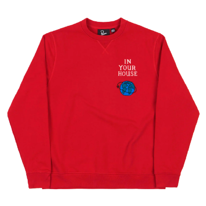 Moletom Parra Systems Logo Vermelho
