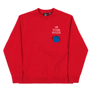 Moletom Parra Systems Logo Vermelho