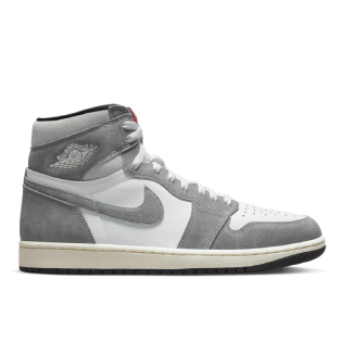 Tênis Nike Air Jordan 1 Retro Hi " Washed Black " Branco/cinza