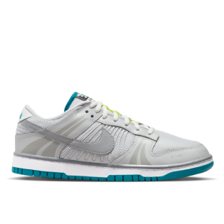 Tênis Nike Feminino Dunk Low " Grey Fog And Blustery " Cinza/azul