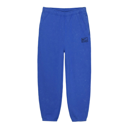 Calça De Moletom Nike X Stussy Acid Wash Azul