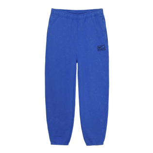 Calça De Moletom Nike X Stussy Acid Wash Azul