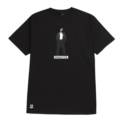 Camiseta Primitive X Tupac Posted Preto