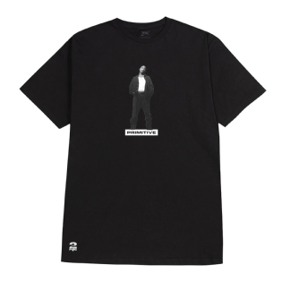 Camiseta Primitive X Tupac Posted Preto