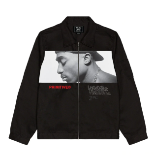 Jaqueta Primitive X Tupac No Changes Preto
