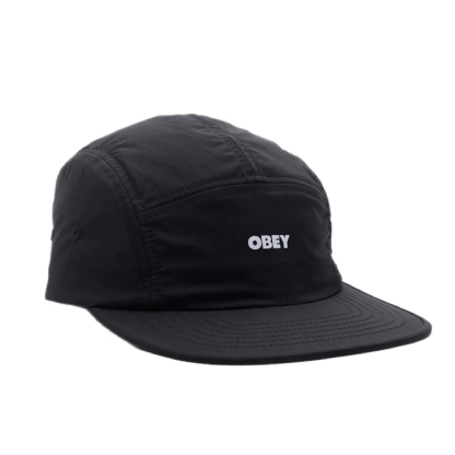 Boné Obey Bold Sabre Camp Preto