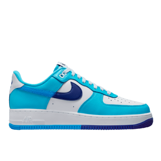 Tênis Nike Air Force 1 07 Lv8 "split Light Photo Blue" Branco/azul