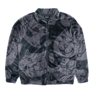 Jaqueta Sherpa Ripndip Many Faces Cinza