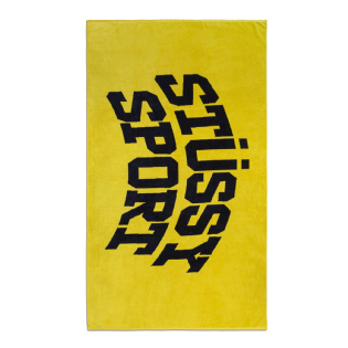 Toalha De Praia Stussy Sport Amarelo