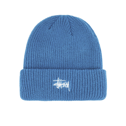 Gorro Stussy Basic Cuff Azul