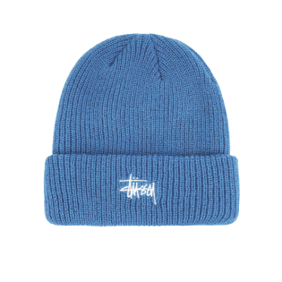 Gorro Stussy Basic Cuff Azul