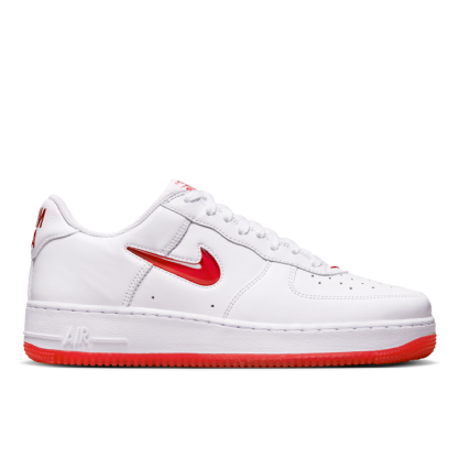 Tênis Nike Air Force 1 Low Retro "colour Of The Month - University Red" Branco/vermelho