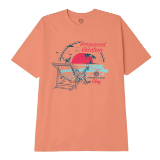 Camiseta Obey Permanent Vacation Laranja