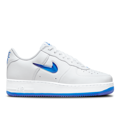 Tênis Nike Air Force 1 Low Retro "colour Of The Month - Royal Jewell" Branco/azul