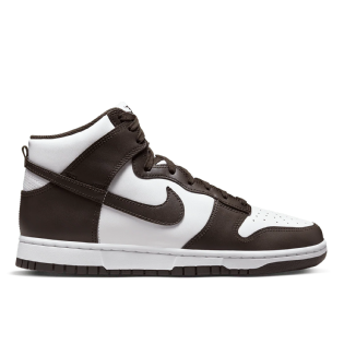 Tênis Nike Dunk Hi Retro Branco/marrom
