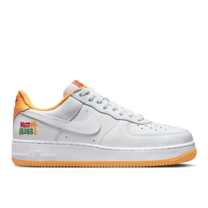 Tênis Nike Air Force 1 Low Retro Qs " West Indies " Branco/amarelo