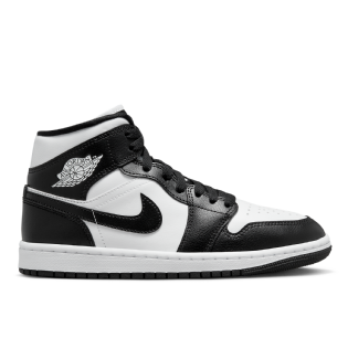 Tênis Nike Feminino Air Jordan 1 Mid 365 " Panda " Branco/preto
