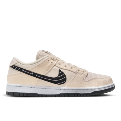 Tênis Nike Sb Dunk Low Pro Qs " Albino " Bege