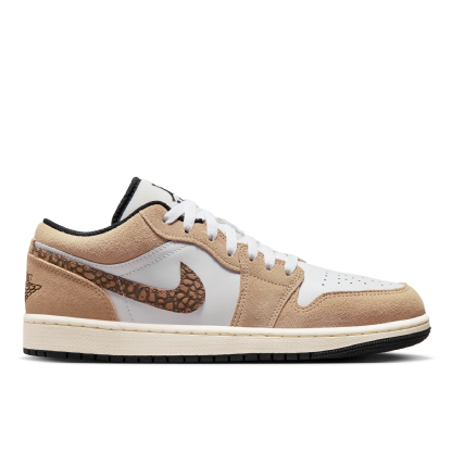 Tênis Nike Air Jordan 1 Low Se "brown Elephant" Bege