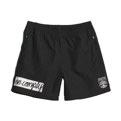 Bermuda D'água Adidas X No-comply Austin Fc Preto