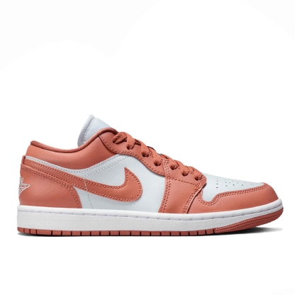 Tenis Feminino Nike Air Jordan 1 Low Retro "sky J Orange" Branco/laranja