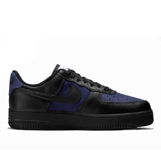Tênis Feminino Nike Air Force 1 07 Lx "black / Indigo" Preto/roxo