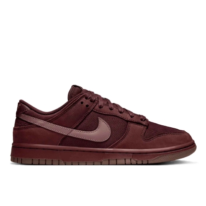 Tenis Nike Dunk Low Retro Prm "burgundy Crush" Vinho