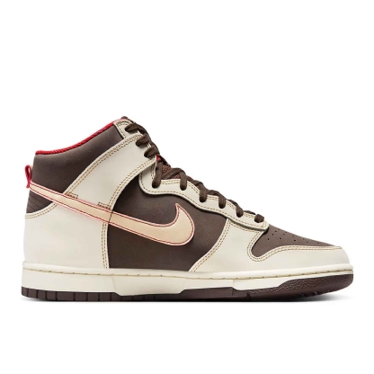 Tênis Nike Dunk Hi Retro Se "baroque Brown" Bege/marrom