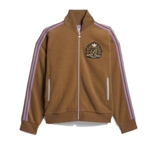 Jaqueta Adidas X Blondey Mccoy Boucle Marrom