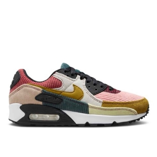 Tênis Feminino Nike Air Max 90 Se "multi Corduroy" Colorido