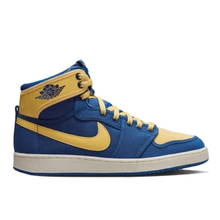 Tênis Nike Air Jordan 1 Ko " Laney " Azul/amarelo