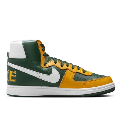 Tênis Nike Terminator High Qs "seattle Supersonics" Verde/amarelo