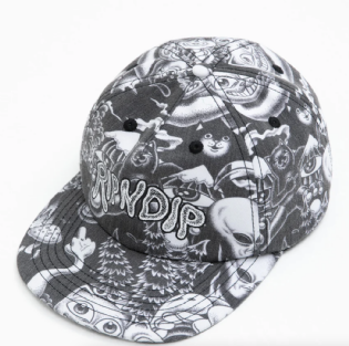 Boné Ripndip Dark Twisted Fantasy Preto