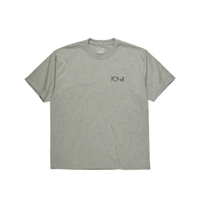 Camiseta Polar Fill Logo Cinza