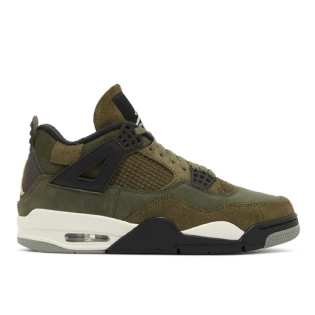 Tênis Nike Air Jordan 4 Retro Craft "olive" Verde Escuro