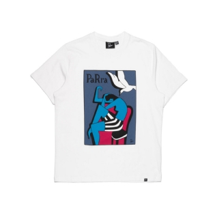 Camiseta Parra Bird Attack Branco