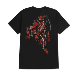 Camiseta Primitive X Marvel Deadpool Preto