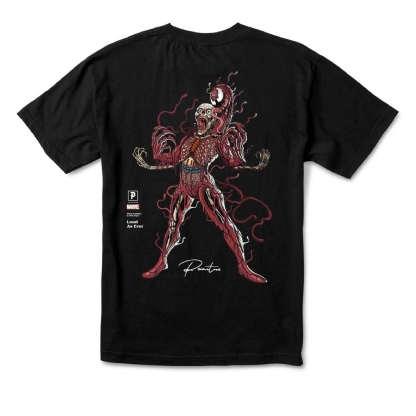 Camiseta Primitive X Marvel Carnage Preto