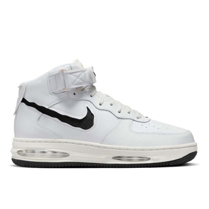 Tênis Nike Air Force 1 Mid Remastered Branco/preto