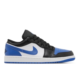 Tênis Nike Air Jordan 1 Low Preto/azul