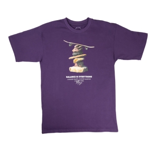 Camiseta Maze Pedras Roxo