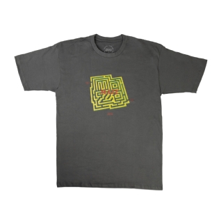 Camiseta Maze Labirinto Cinza
