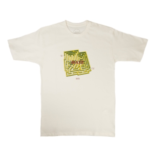 Camiseta Maze Labirinto Branco