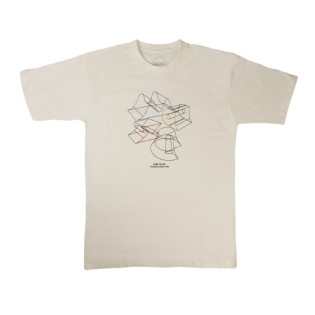 Camiseta Maze Pista Skate Branco