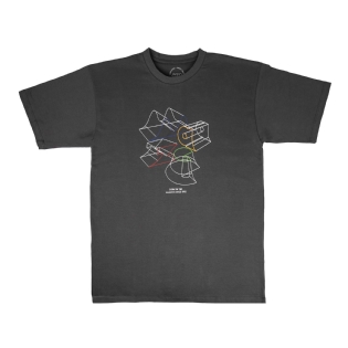 Camiseta Maze Pista Skate Cinza