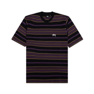 Camiseta Stussy Alton Stripe Crew Listrada