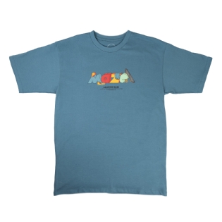 Camiseta Maze Messy Azul