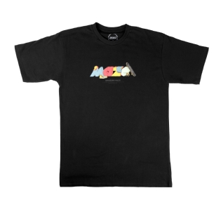 Camiseta Maze Messy Preto
