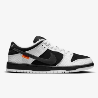 Tênis Nike Sb X Tightbooth Dunk Low Pro Qs (um Par Por Cpf) Branco/preto