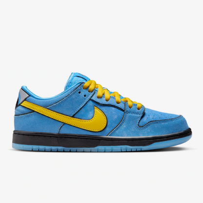 Tênis Nike Sb Dunk Low Pro Qs The Powerpuff Girls  (um Par Por Cpf) Azul